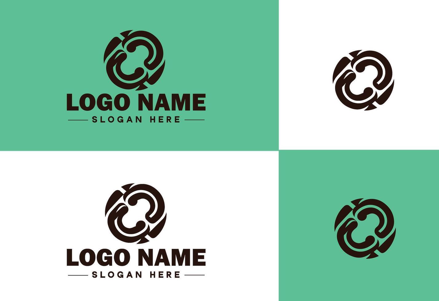 cadeia ícone logotipo vetor arte gráficos para o negócio marca aplicativo ícone cadeia logotipo modelo