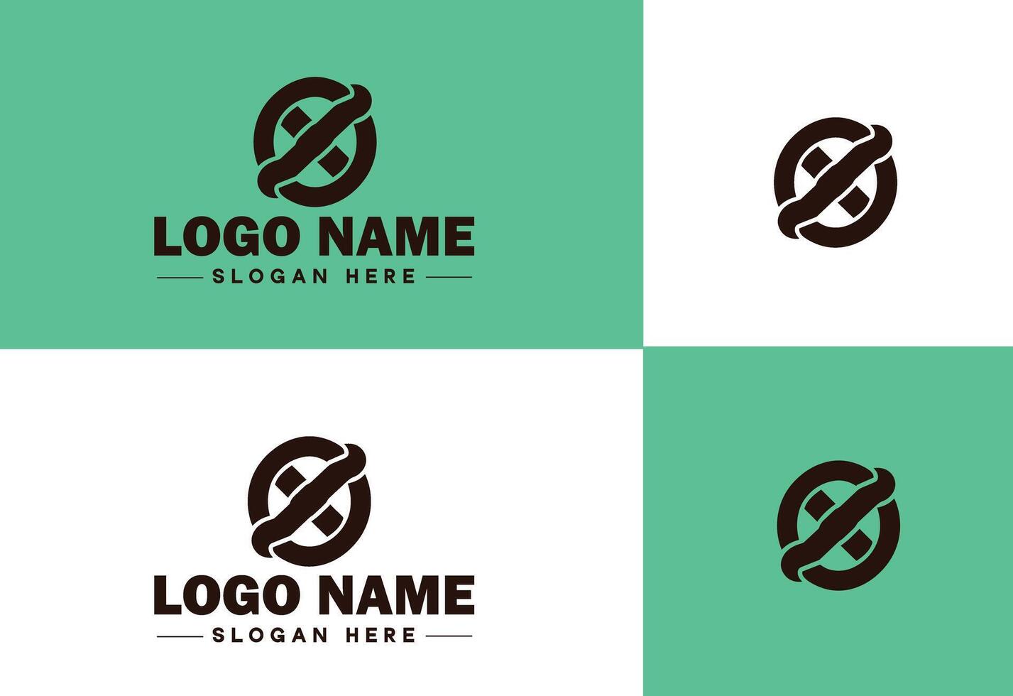 cadeia ícone logotipo vetor arte gráficos para o negócio marca aplicativo ícone cadeia logotipo modelo