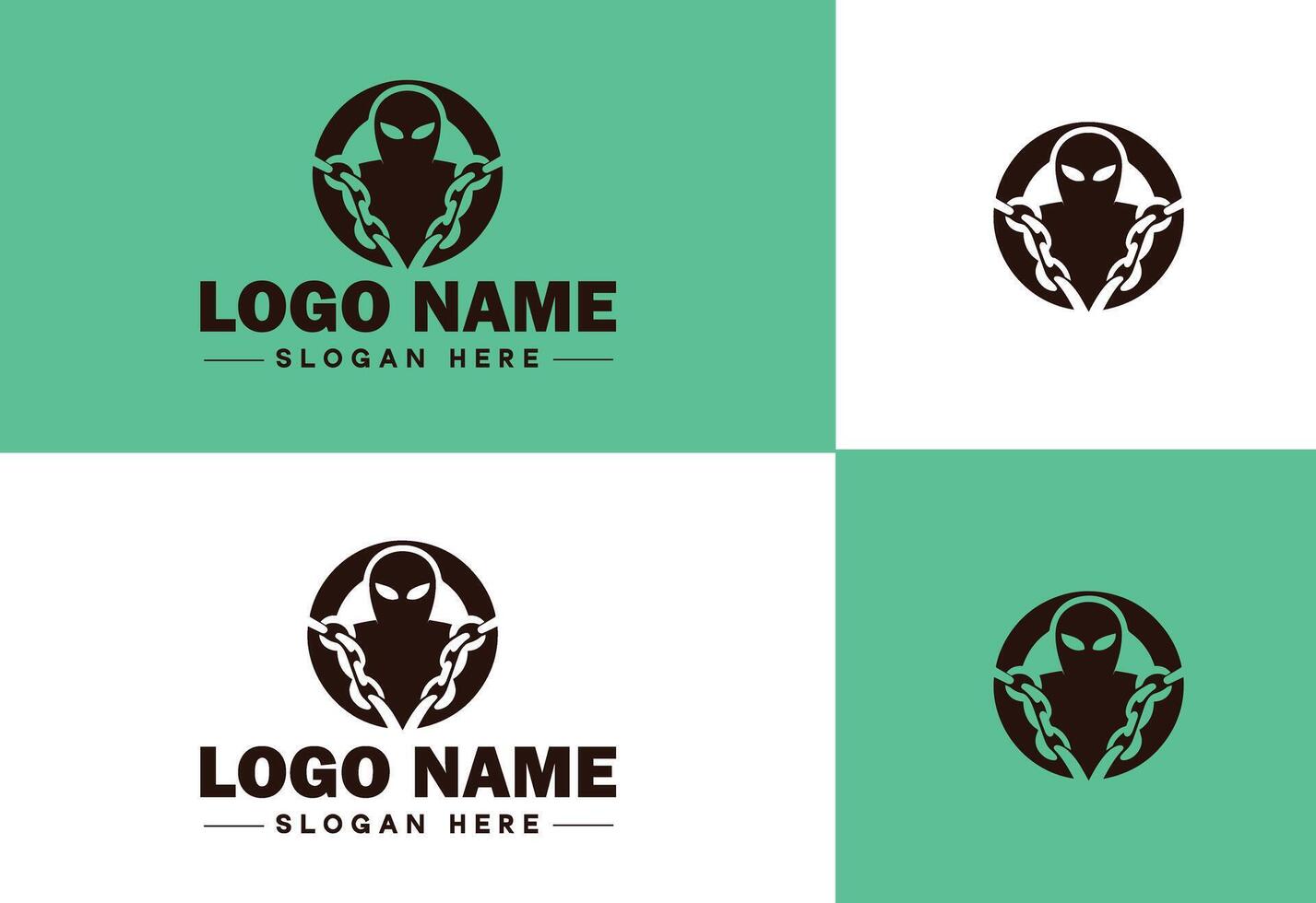 cadeia ícone logotipo vetor arte gráficos para o negócio marca aplicativo ícone cadeia logotipo modelo