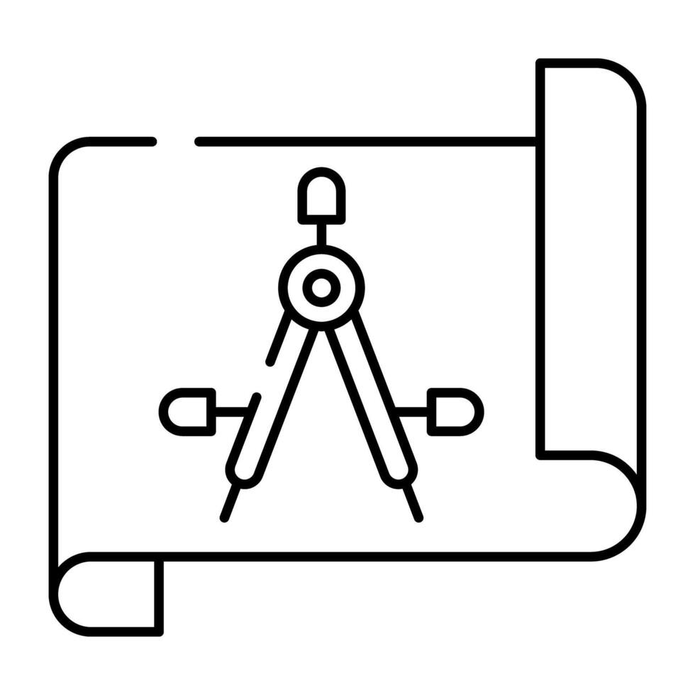 divisor com página denotando conceito do elaboração vetor