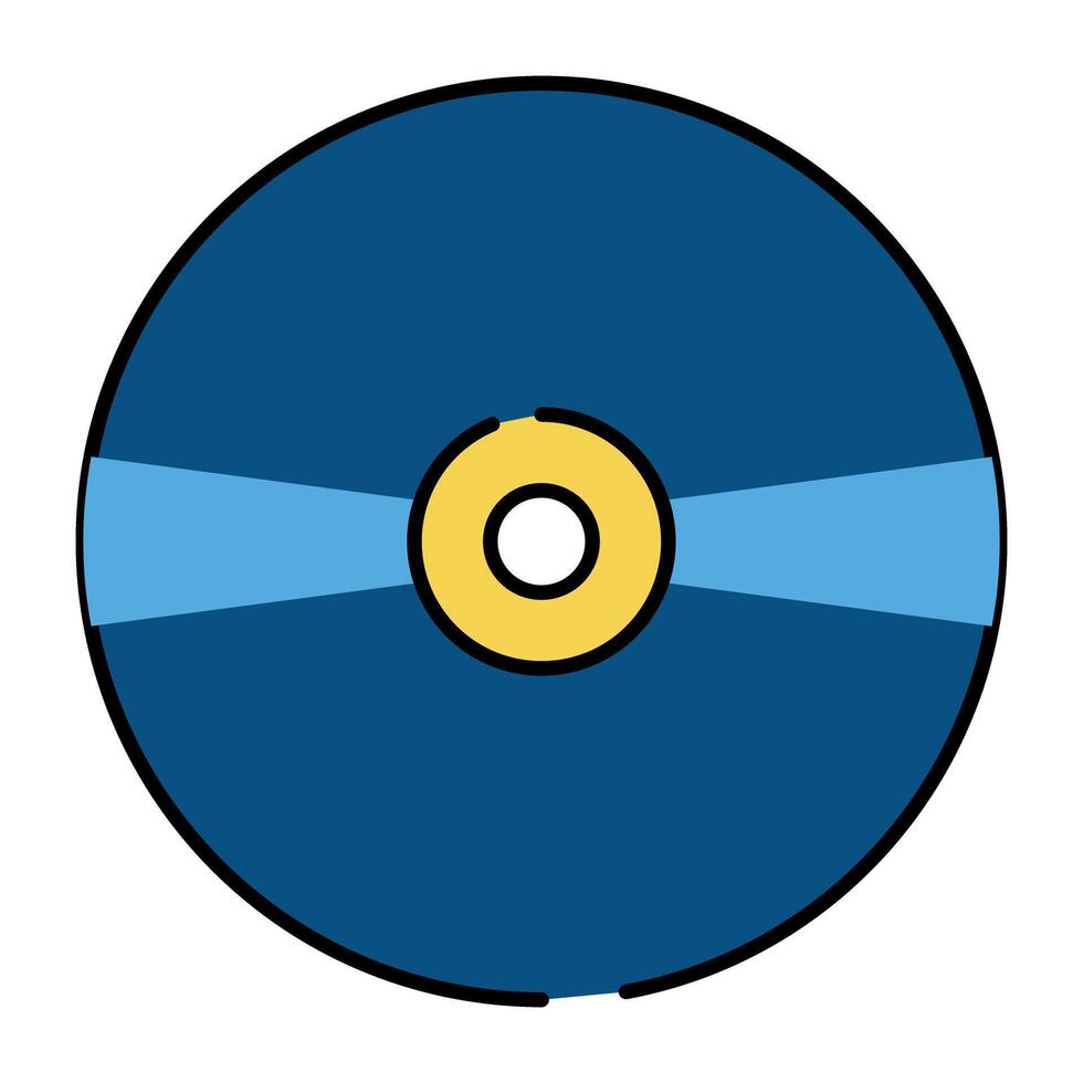 a ícone Projeto do compactar disco, editável vetor