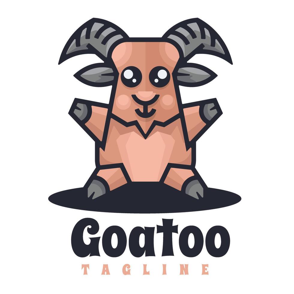 animais desenho animado estilo personagem logotipo mascote vetor