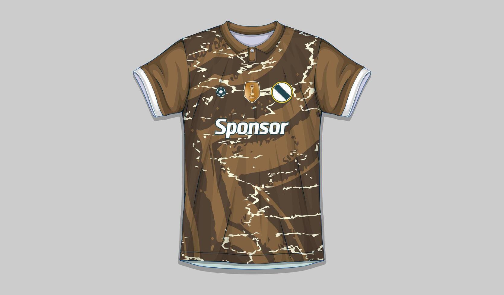 vetor Esportes camisa Projeto pronto para impressão - futebol camisa para sublimação