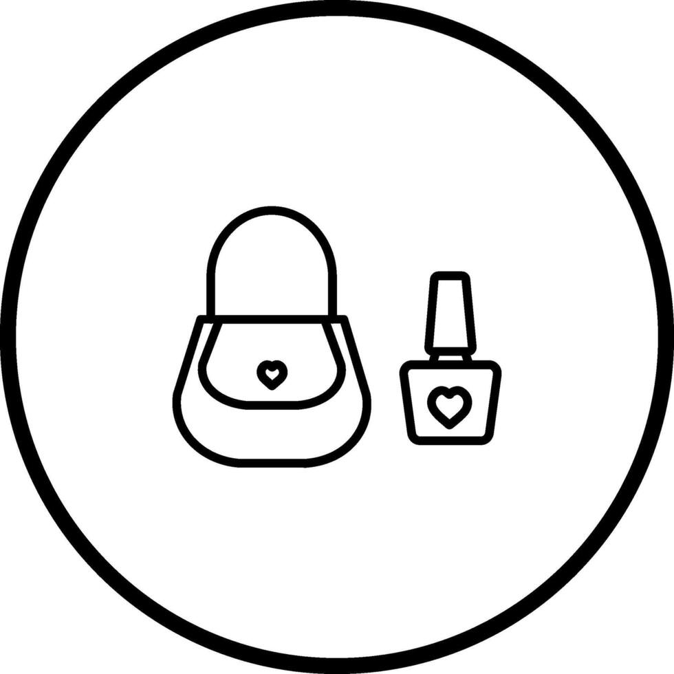 ícone de vetor de acessórios