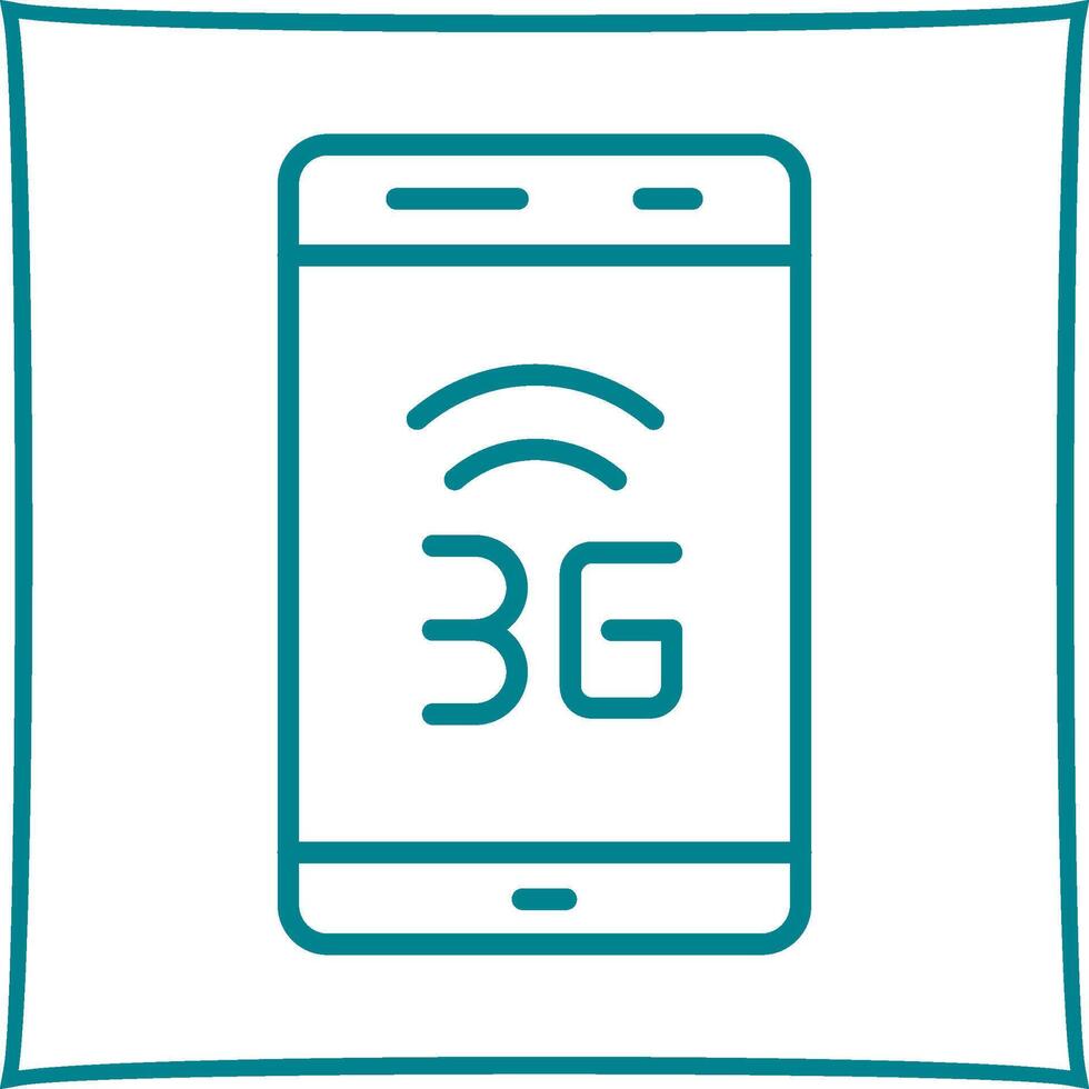 ícone de vetor 3g