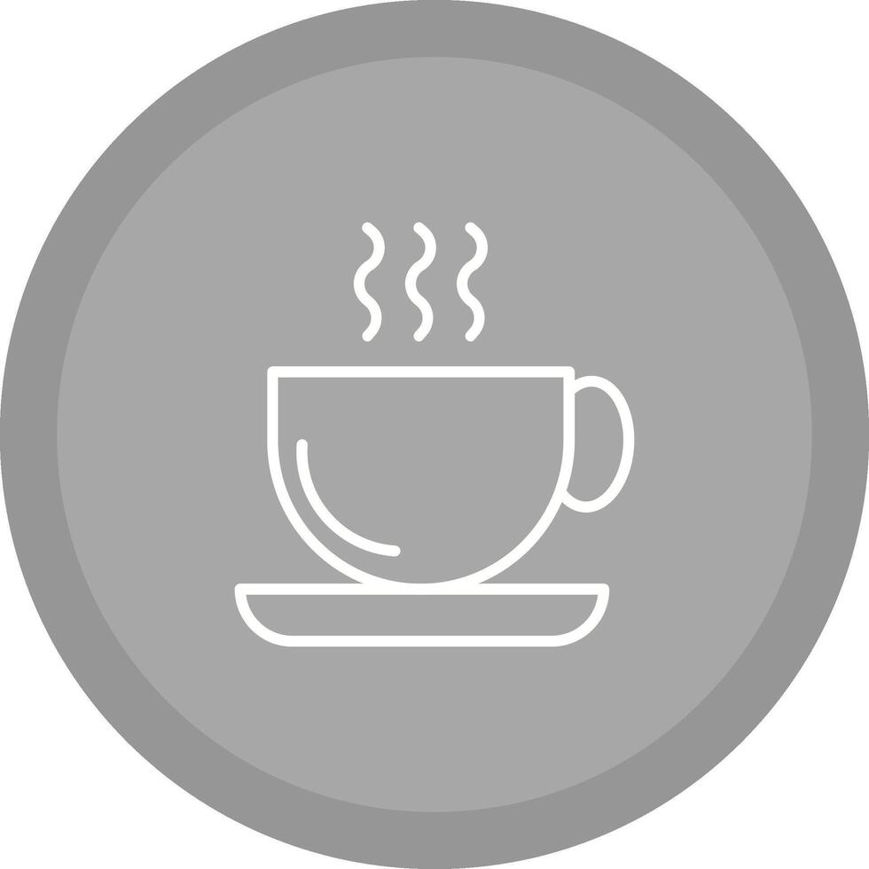 ícone de vetor de xícara de café