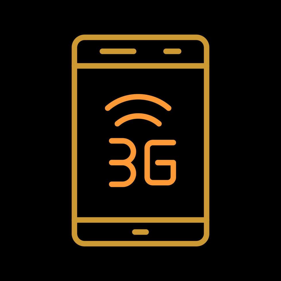 ícone de vetor 3g