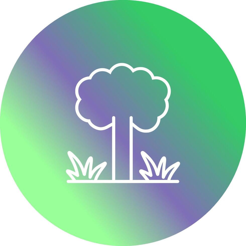 ícone de vetor de árvore