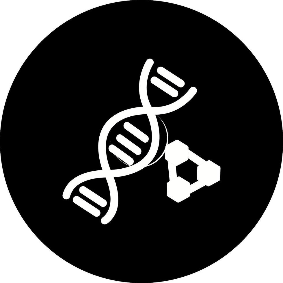 ícone de vetor de DNA