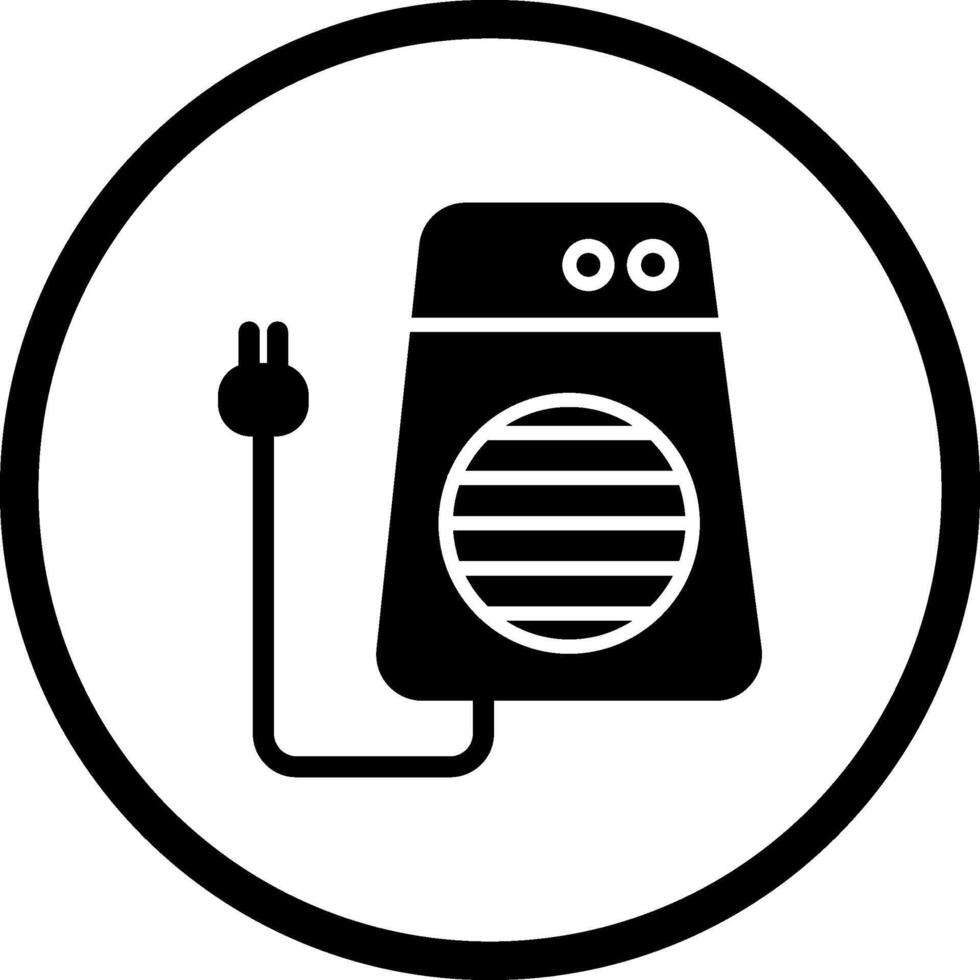 ícone de vetor de umidificador de ar