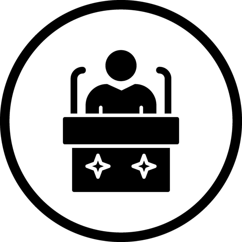 ícone do vetor candidato