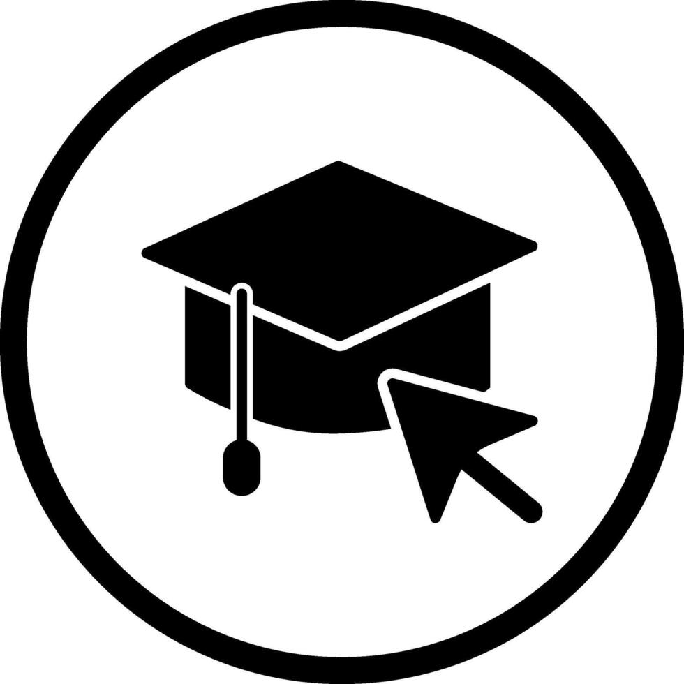 ícone de vetor de educação