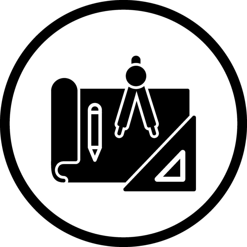 ícone de vetor de artigos de papelaria
