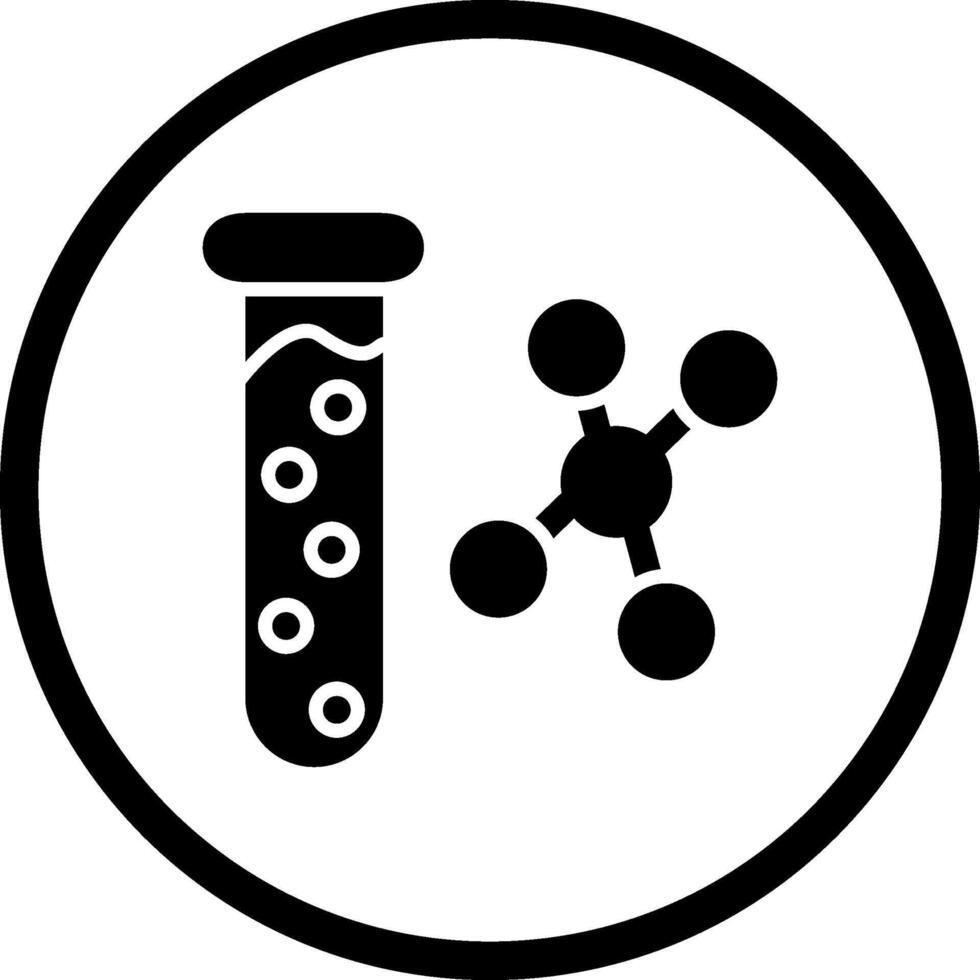 ícone de vetor de química