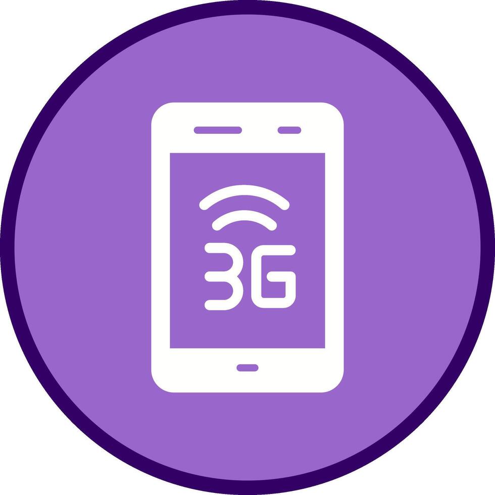 ícone de vetor 3g