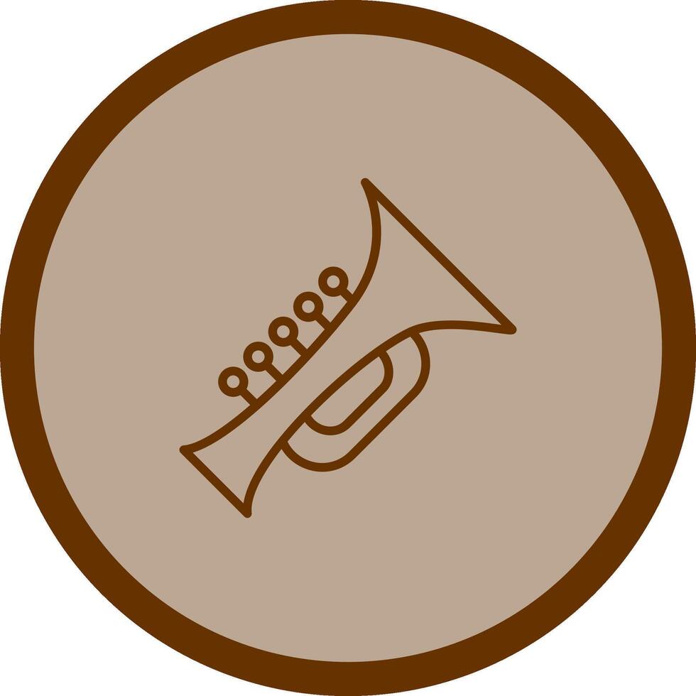 ícone de vetor de tuba
