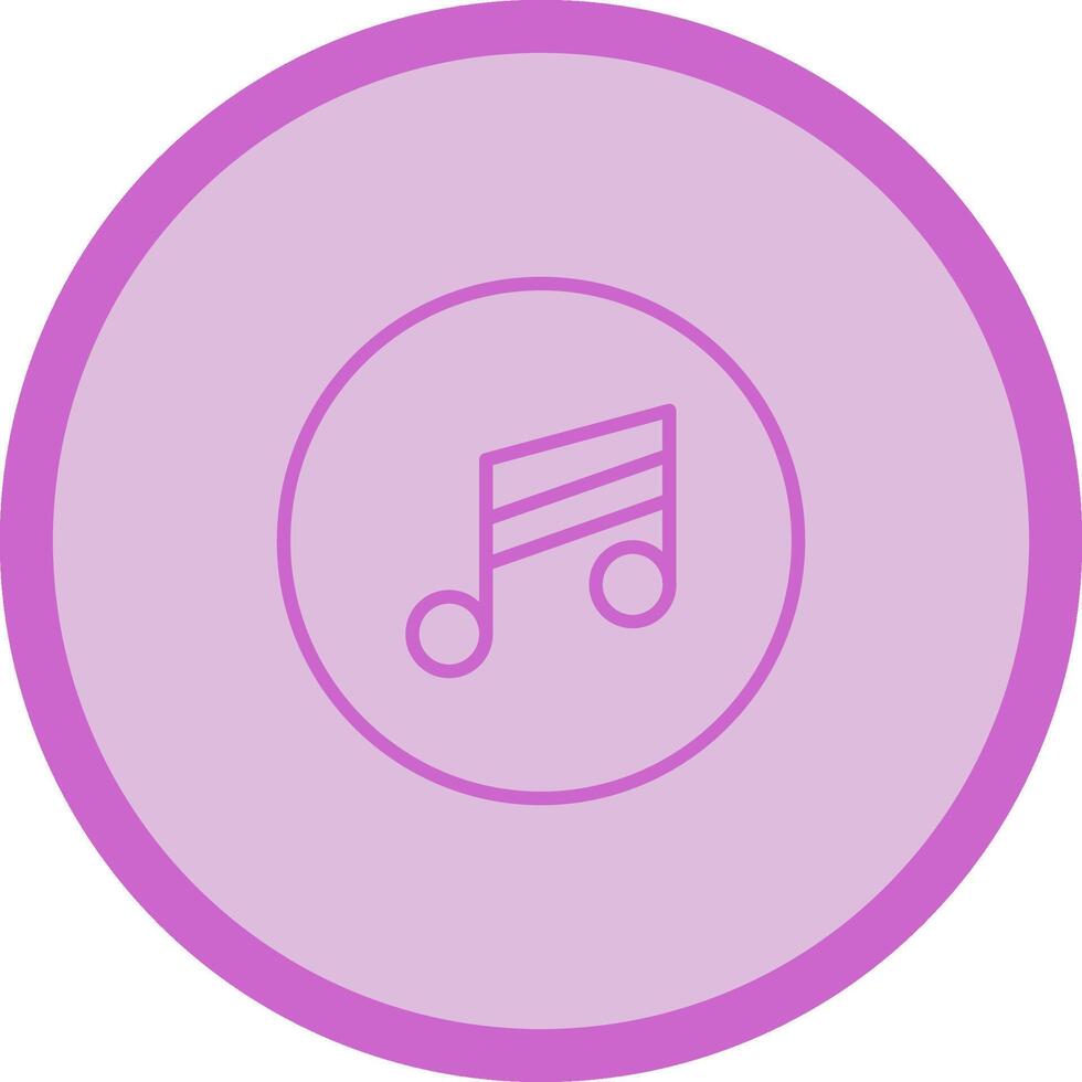 ícone de vetor de player de música