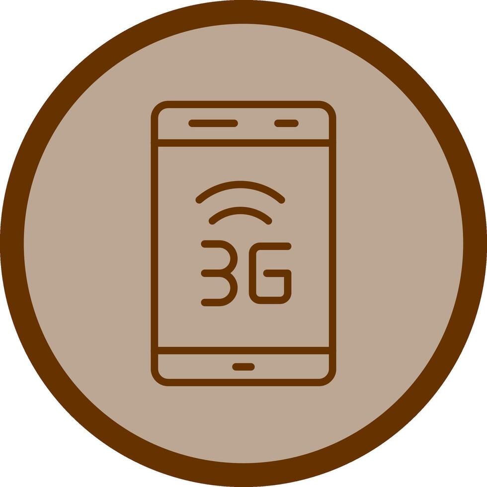 ícone de vetor 3g