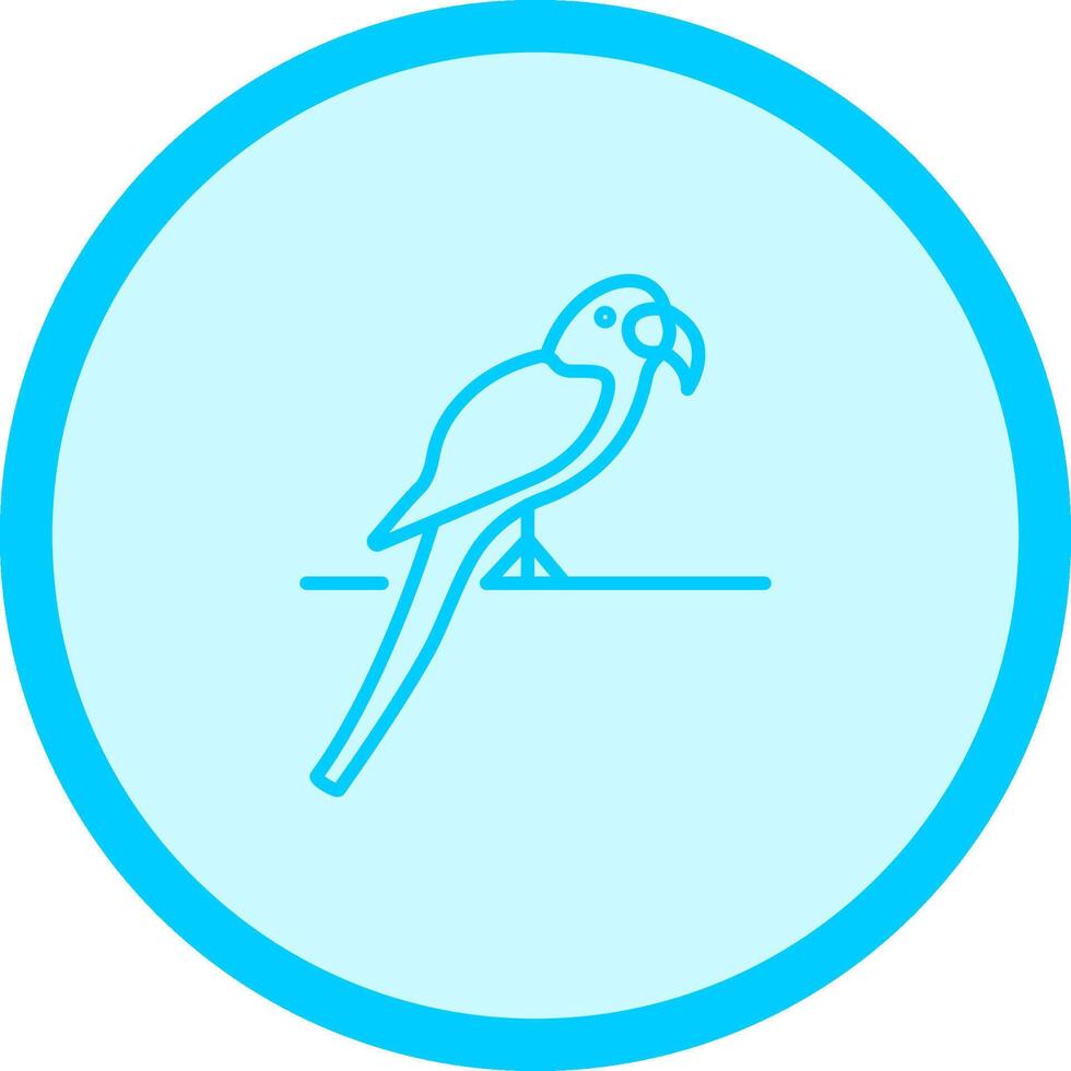 ícone de vetor de papagaio