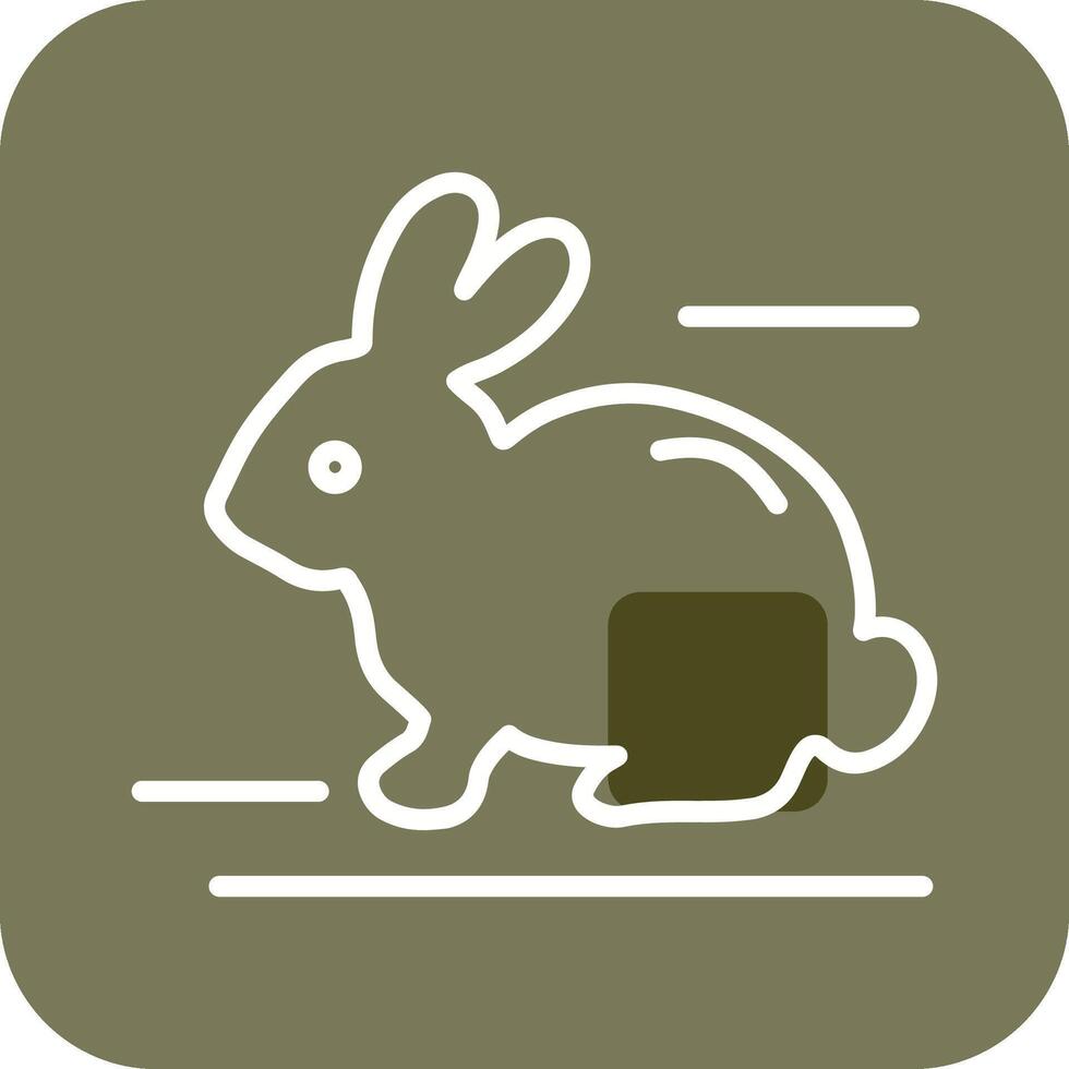 ícone de vetor de coelho