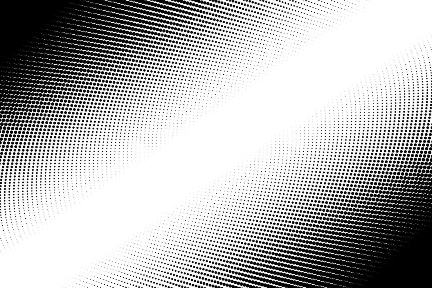 gradiente pontilhado meio-tom fundo. meio-tom padronizar textura overlay. abstrato preto, branco, pontos. vetor ilustração