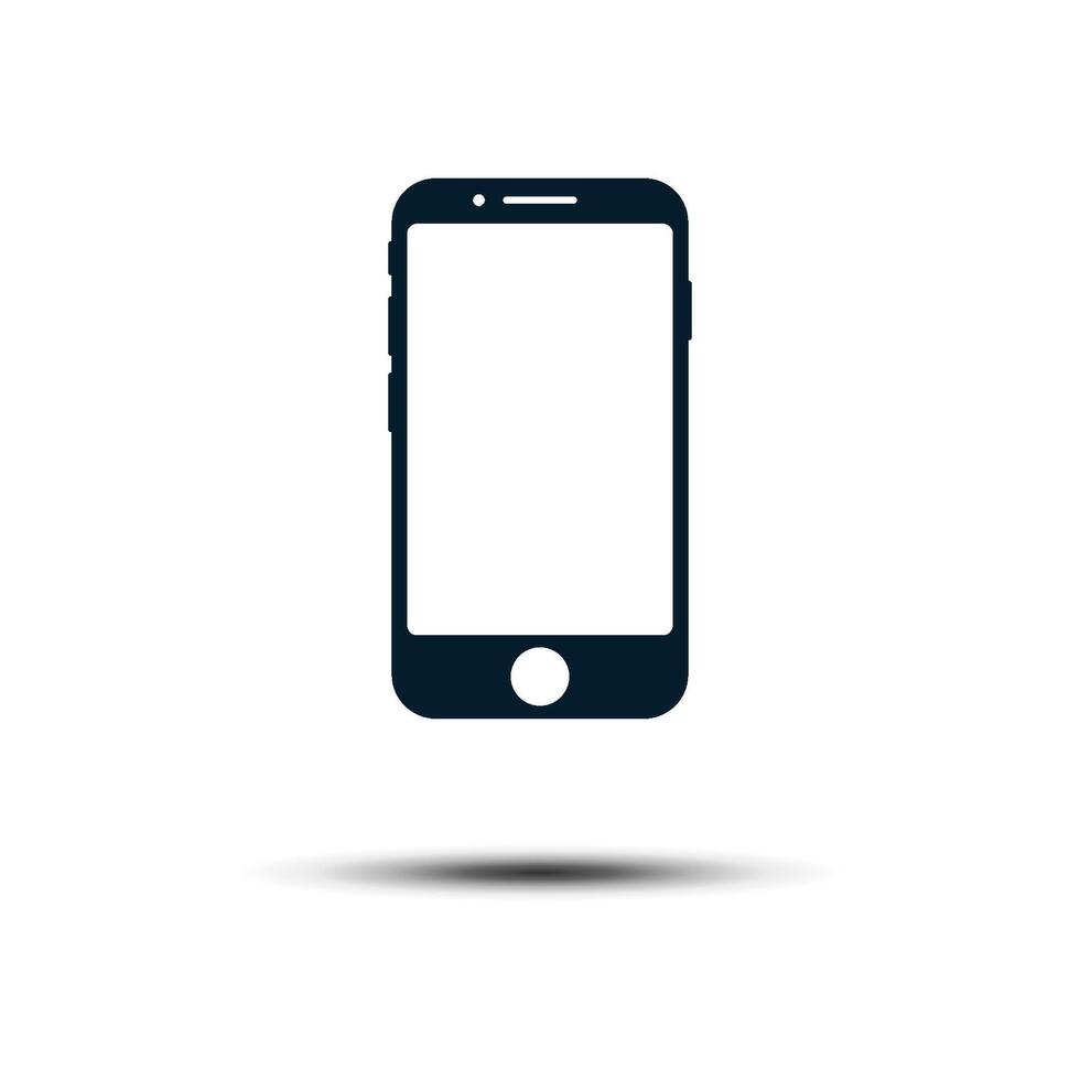 Smartphone ícone vetor logotipo modelo. na moda dispositivo ilustração Projeto.