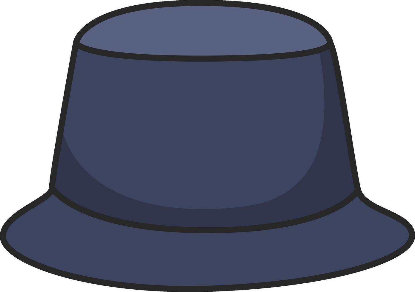 chapéu ícone dentro plano estilo isolado em branco fundo. chapéus símbolo estoque vetor ilustração.
