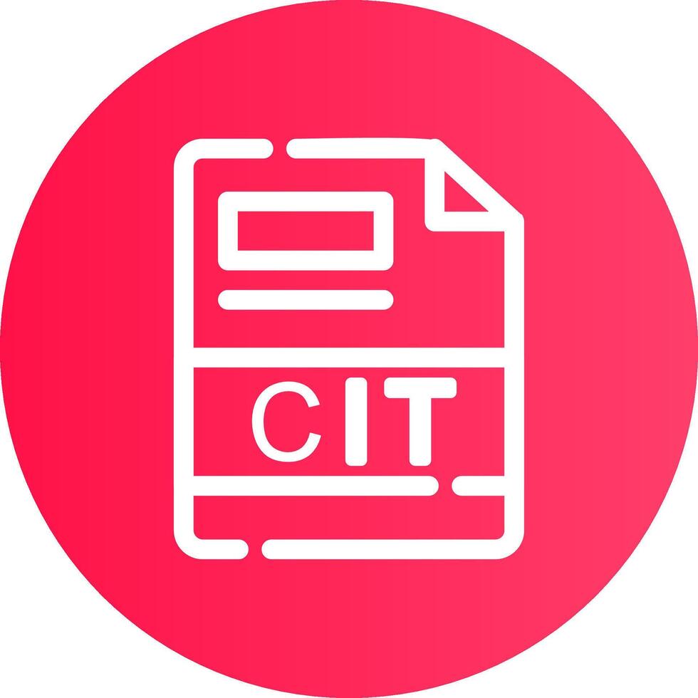 cit criativo ícone Projeto vetor