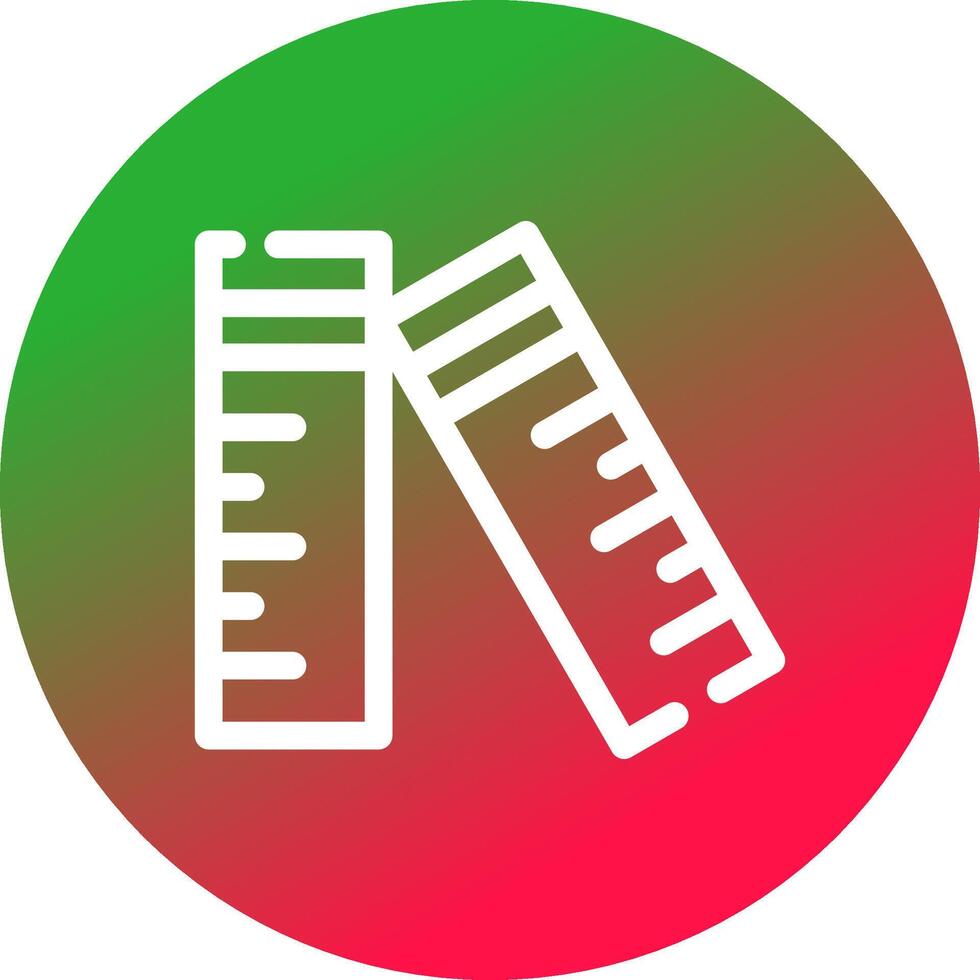medição criativo ícone Projeto vetor