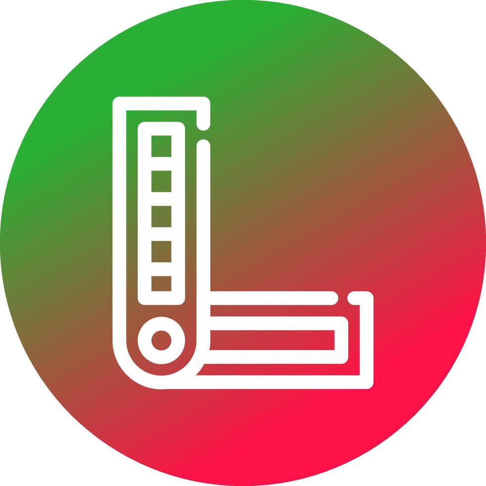 design de ícone criativo de paleta de cores vetor