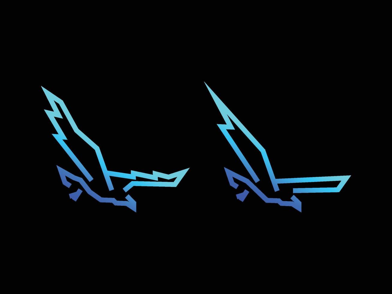 design de logotipo de águia, logotipo de águia, logotipo de design, logotipo de pássaro vetor