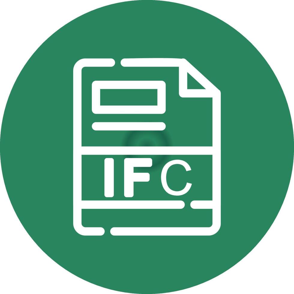 ifc criativo ícone Projeto vetor