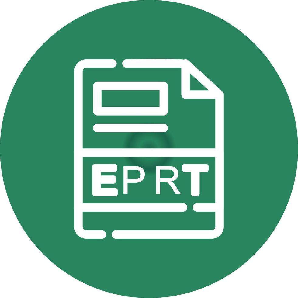 eprt criativo ícone Projeto vetor