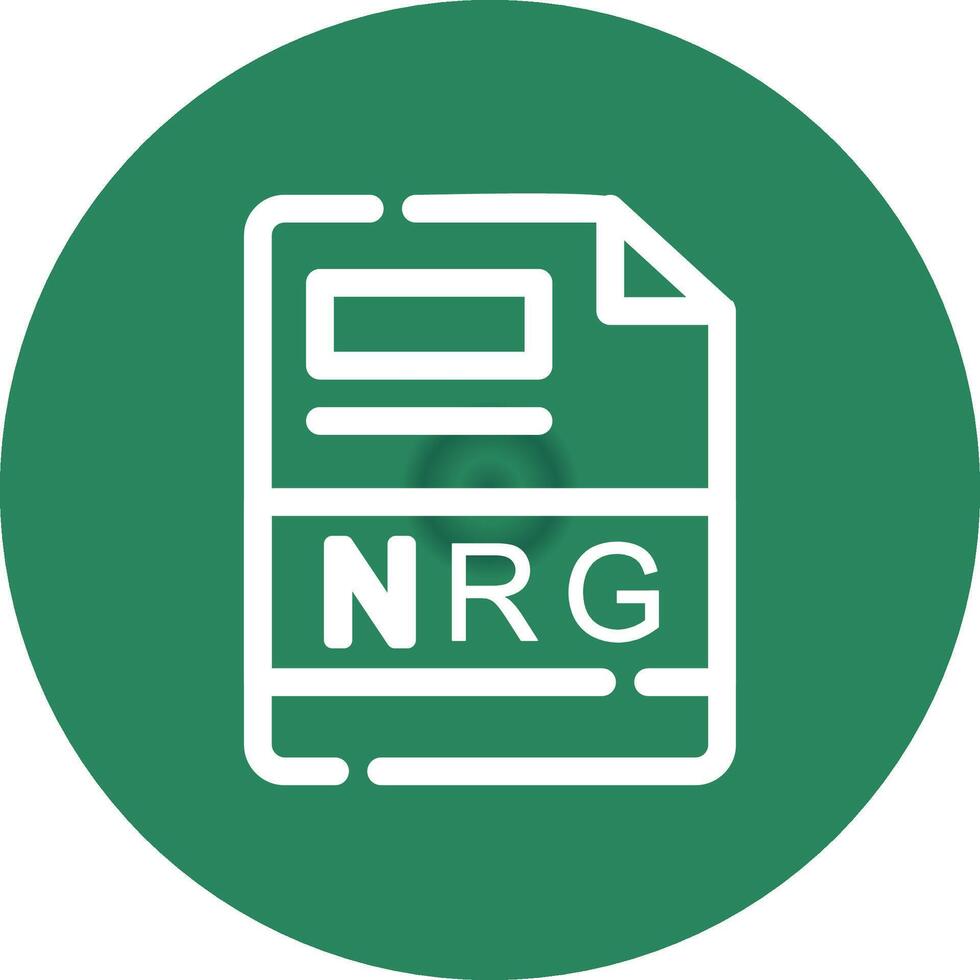 nrg criativo ícone Projeto vetor