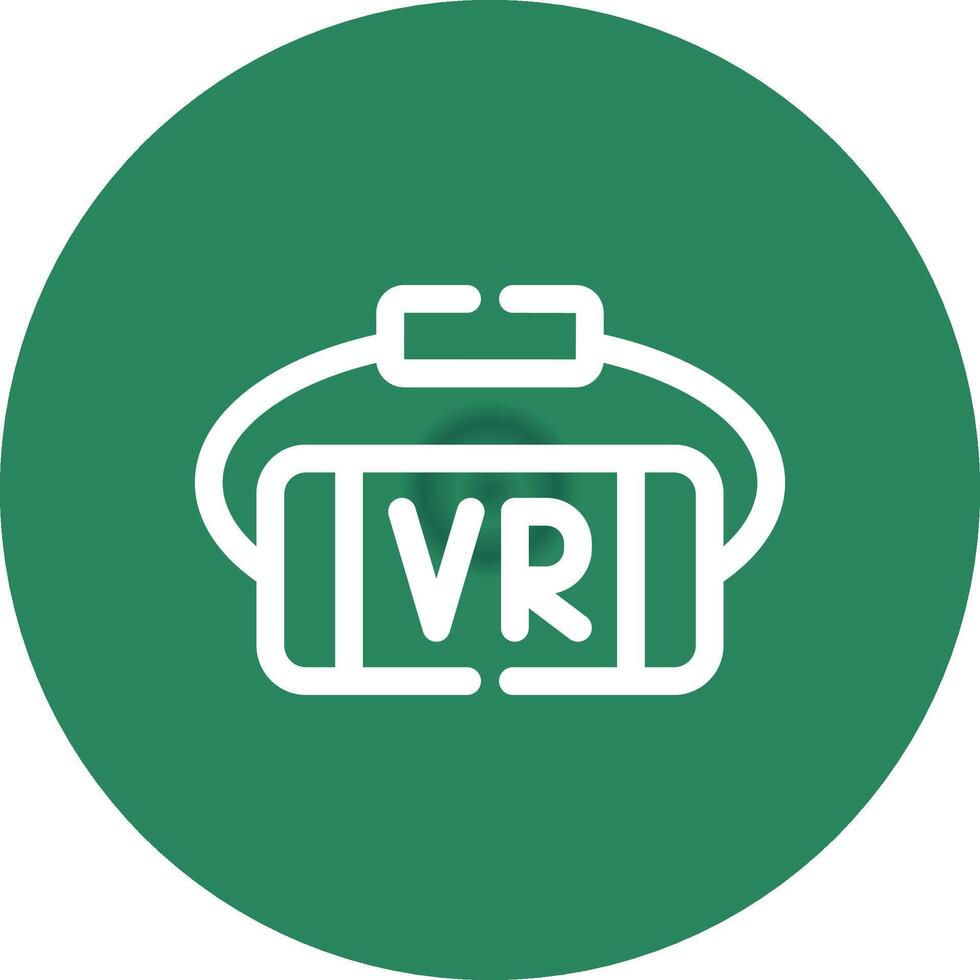 vr óculos criativo ícone Projeto vetor