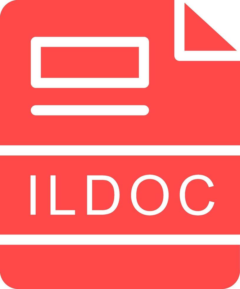 ildoc criativo ícone Projeto vetor