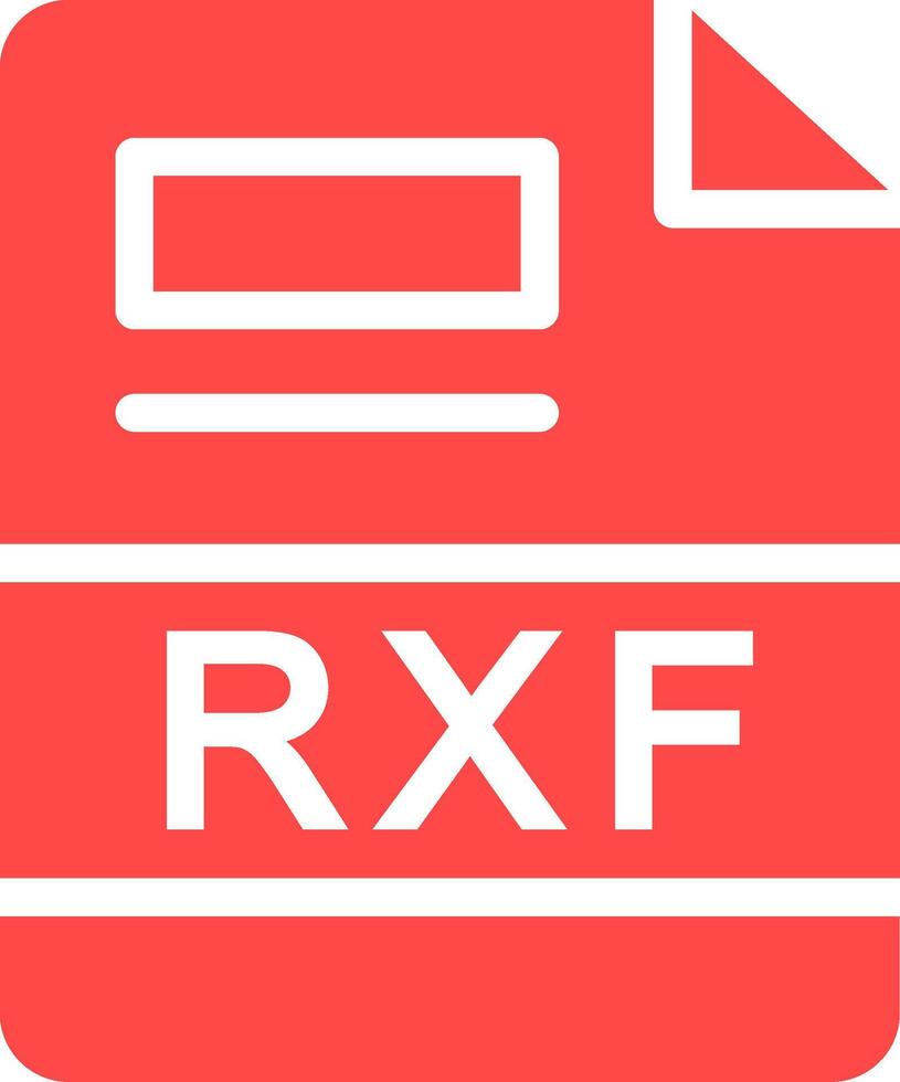 rxf criativo ícone Projeto vetor
