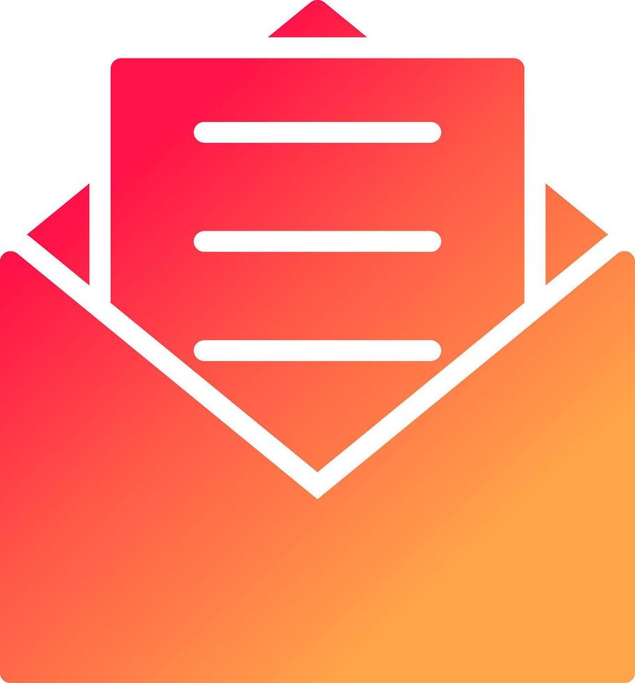 design de ícone criativo de e-mail vetor
