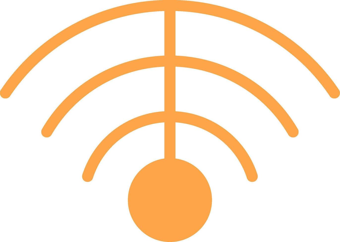 design de ícone criativo wi-fi vetor