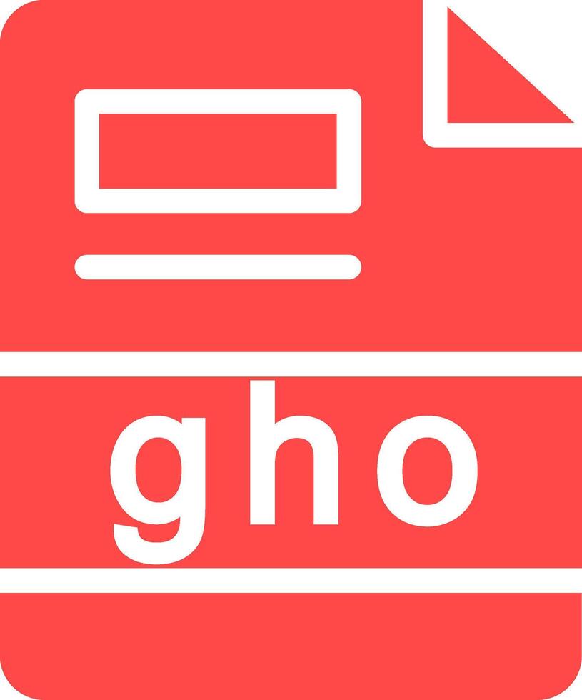 gho criativo ícone Projeto vetor