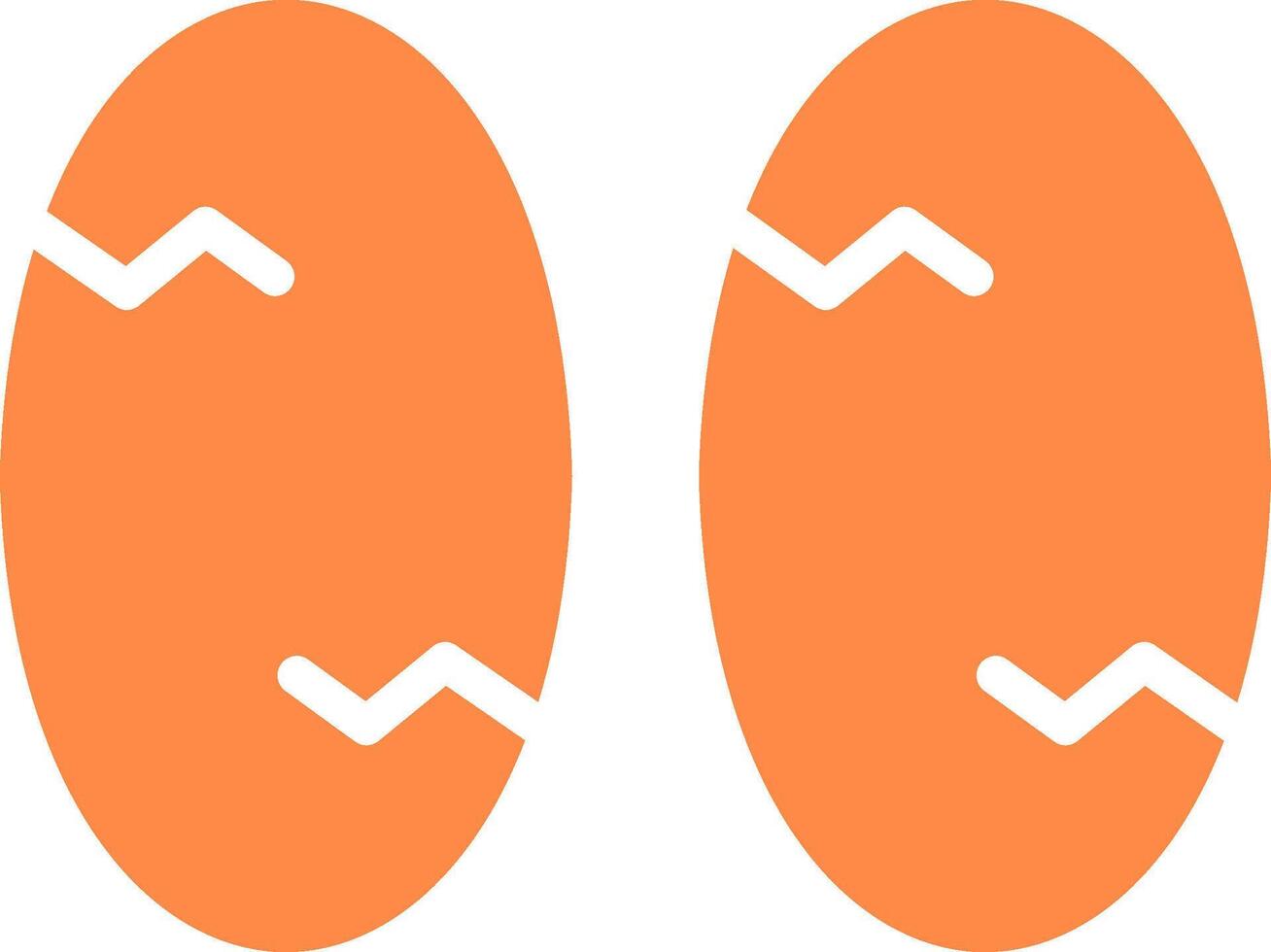 design de ícone criativo de ovos vetor
