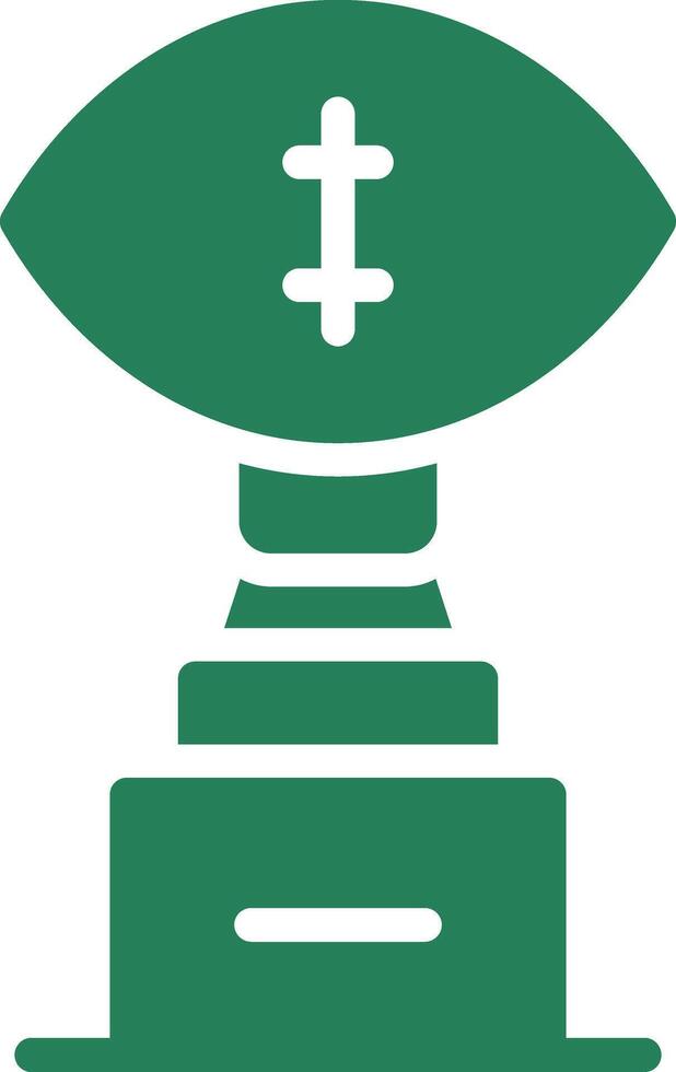 design de ícone criativo de troféu vetor