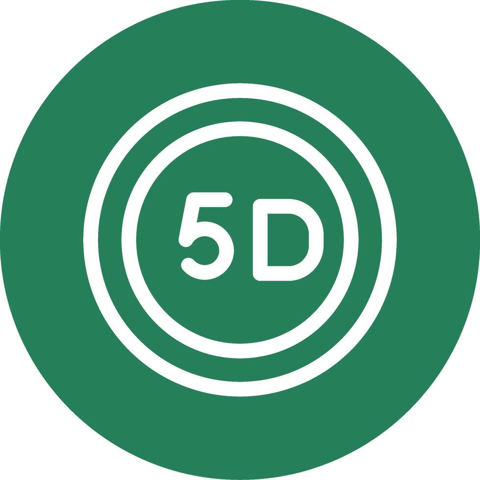 5d dados armazenamento criativo ícone Projeto vetor