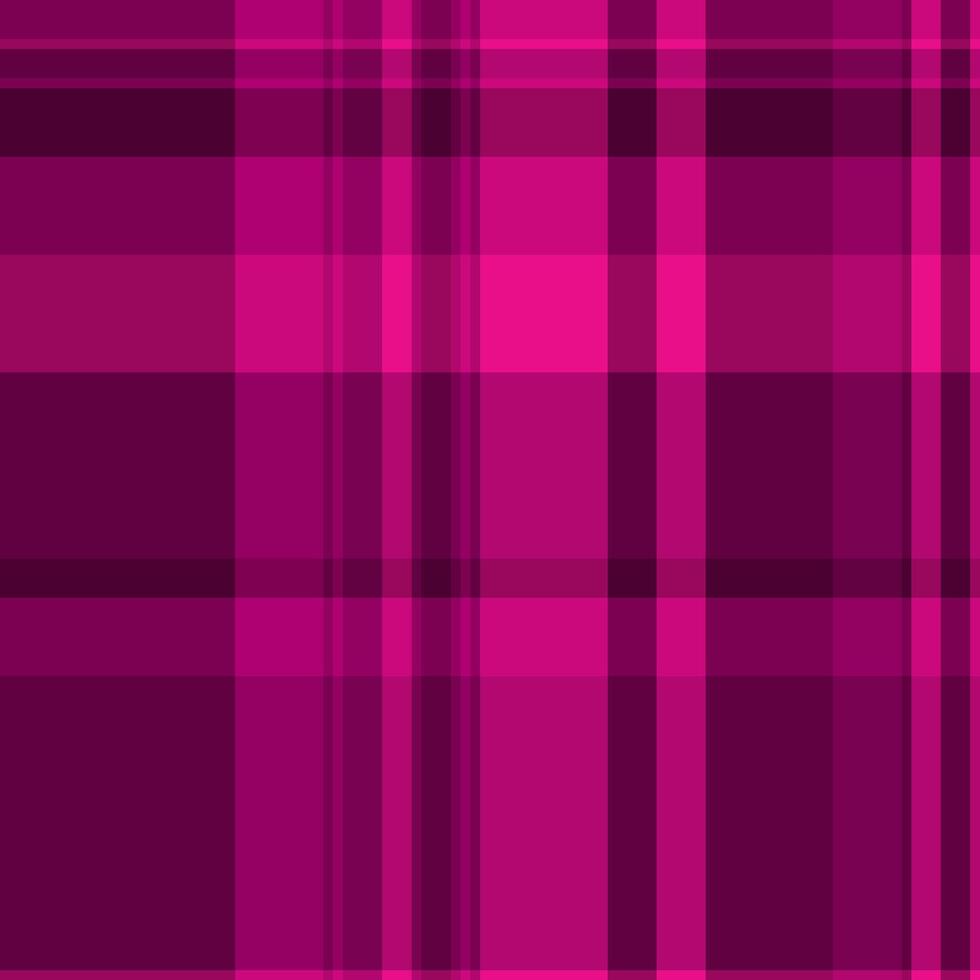 invólucro padronizar têxtil fundo, em forma tecido vetor verificar. Prêmio xadrez tartan textura desatado dentro Rosa e Sombrio cores.