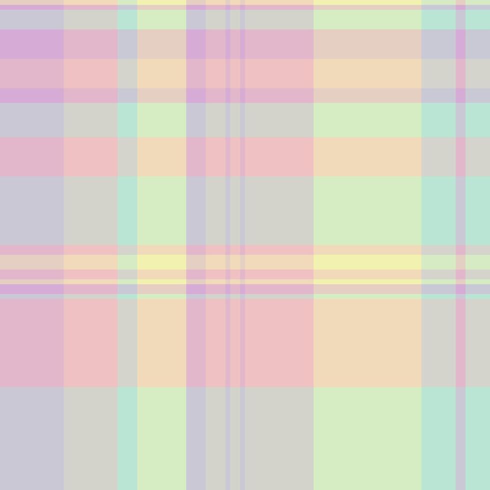 padronizar tartan xadrez do textura fundo têxtil com uma Verifica vetor tecido desatado.