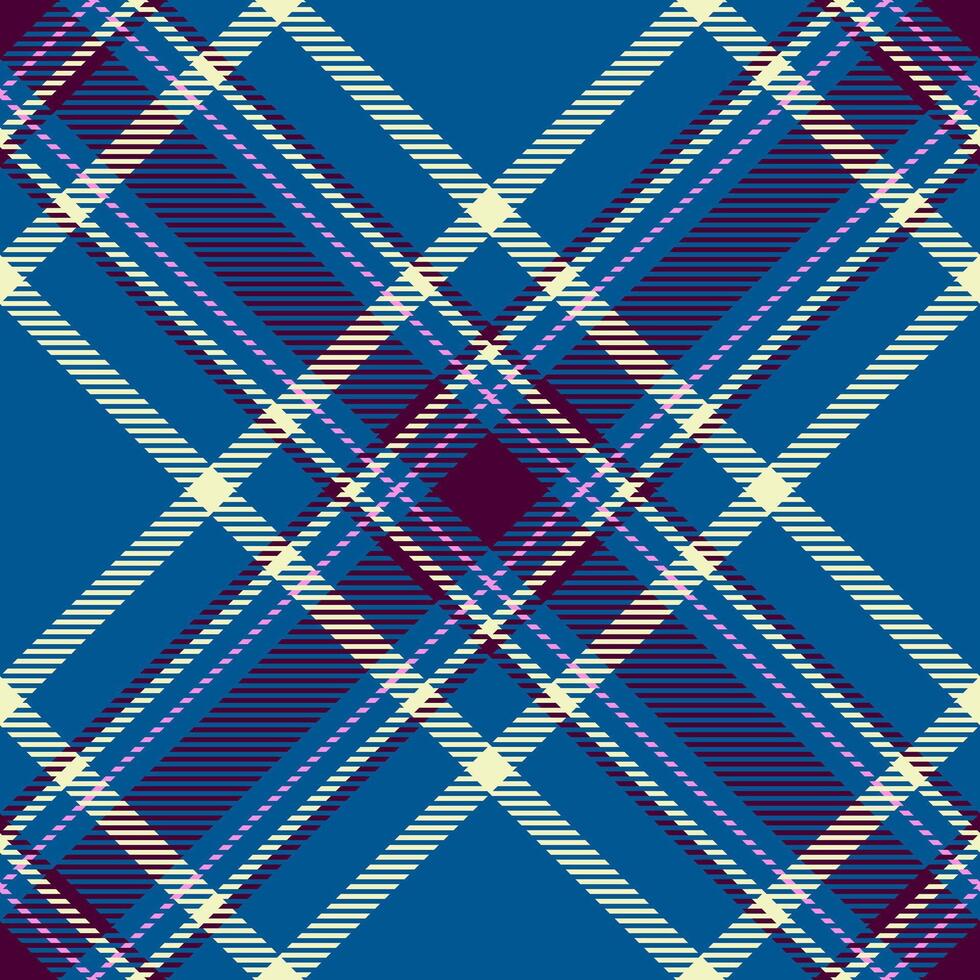 padronizar têxtil desatado do tecido xadrez textura com uma tartan Verifica fundo vetor. vetor