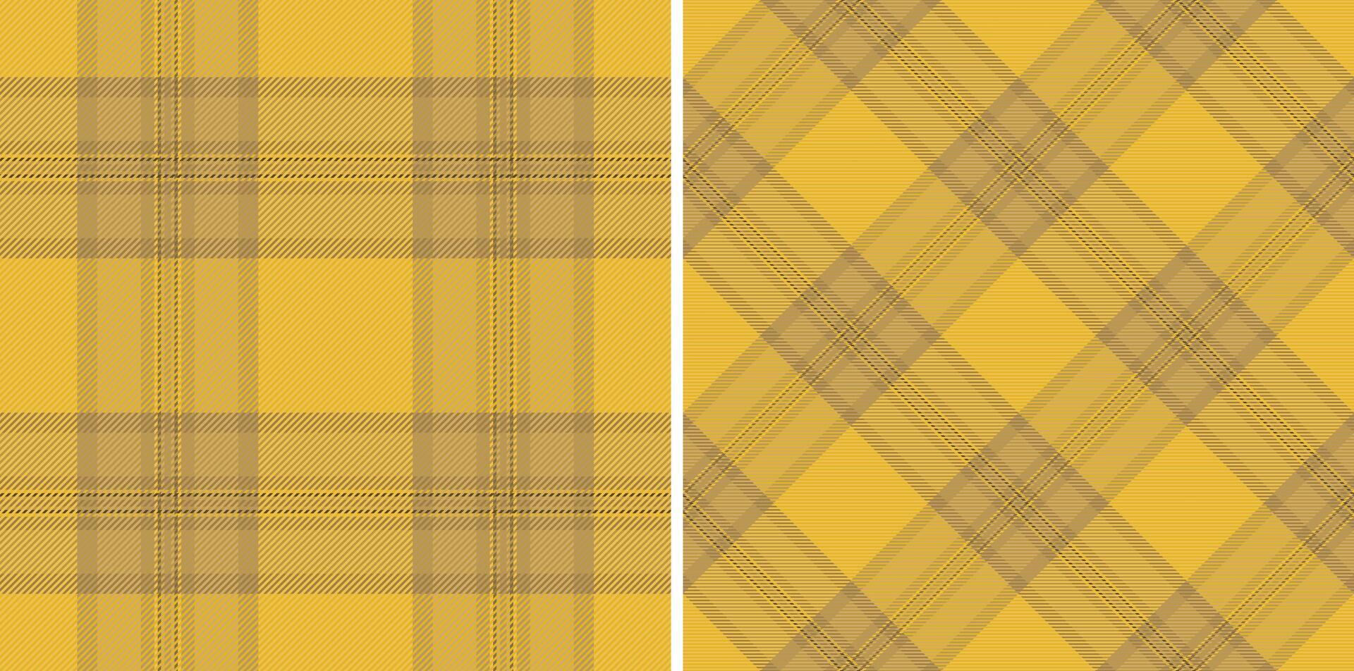 fundo tecido xadrez do textura Verifica têxtil com uma padronizar tartan desatado vetor. vetor