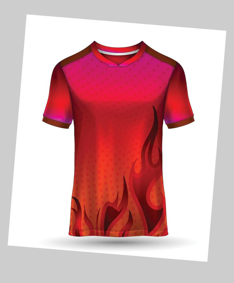 camiseta esporte Projeto modelo, futebol jérsei brincar para futebol clube. uniforme frente e costas visualizar, vetor Prêmio ciclismo jérsei Projeto