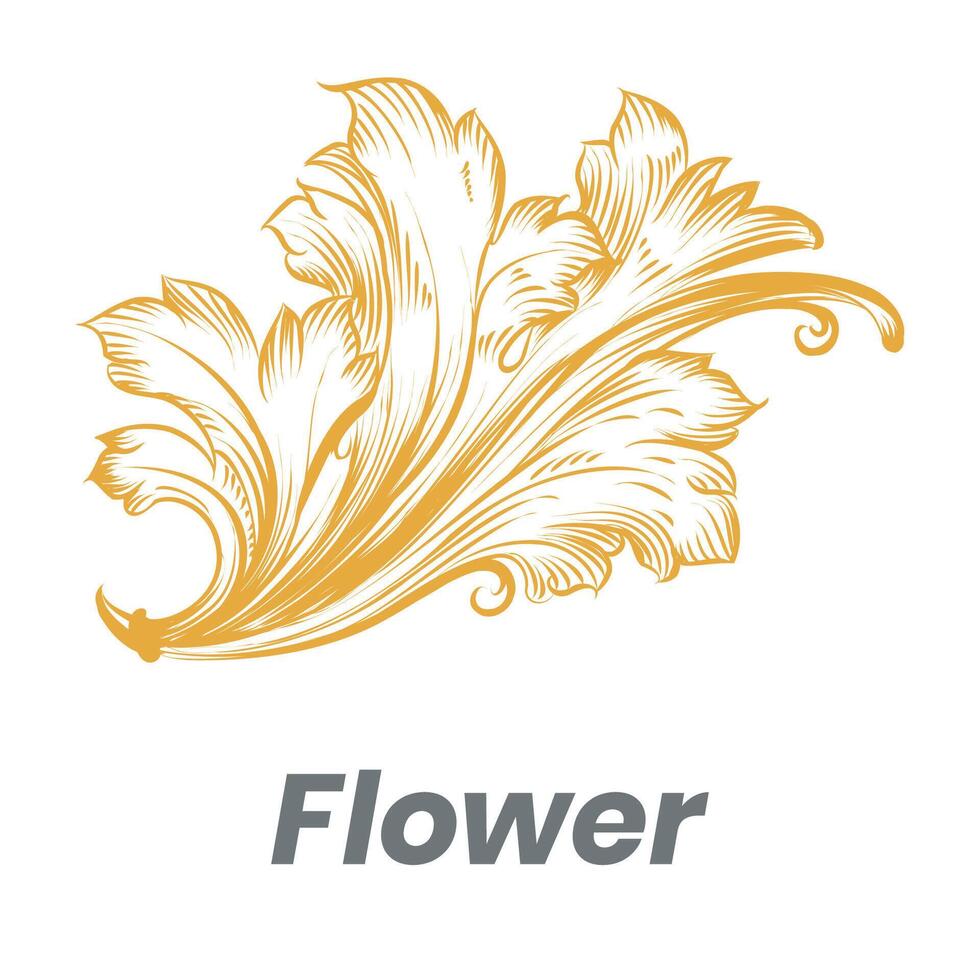 desenho do logotipo da flor vetor