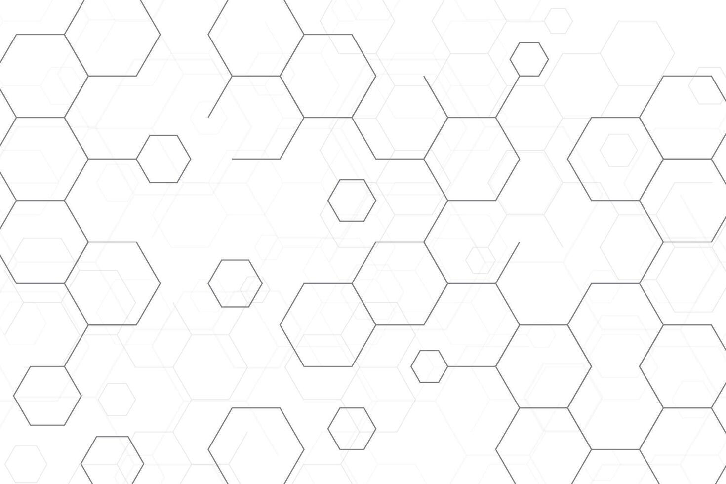 hexagonal forma abstrato fundo Projeto vetor